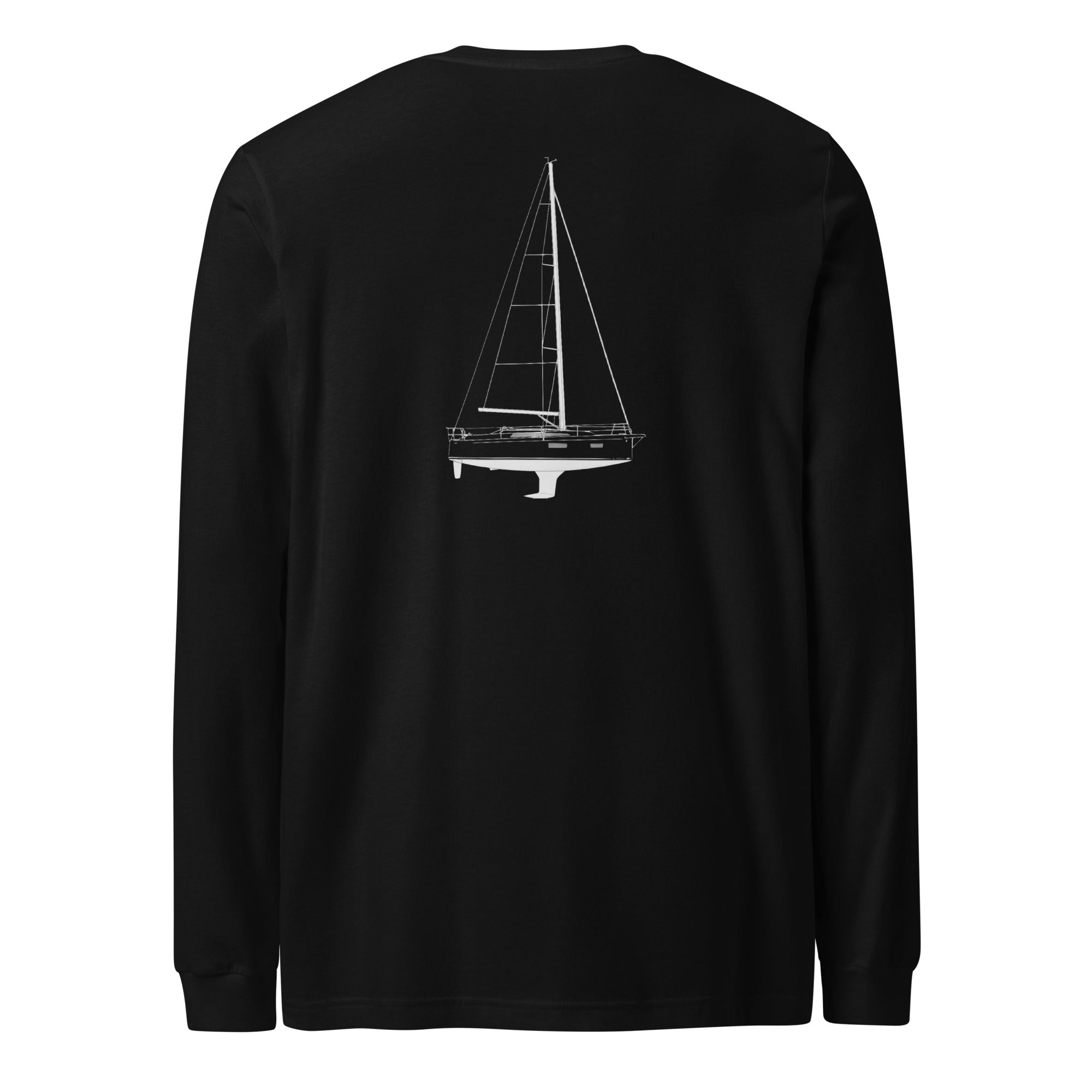 Stern Long Sleeve | Custom Sailboat Shirt