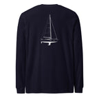 Stern Long Sleeve | Custom Sailboat Shirt