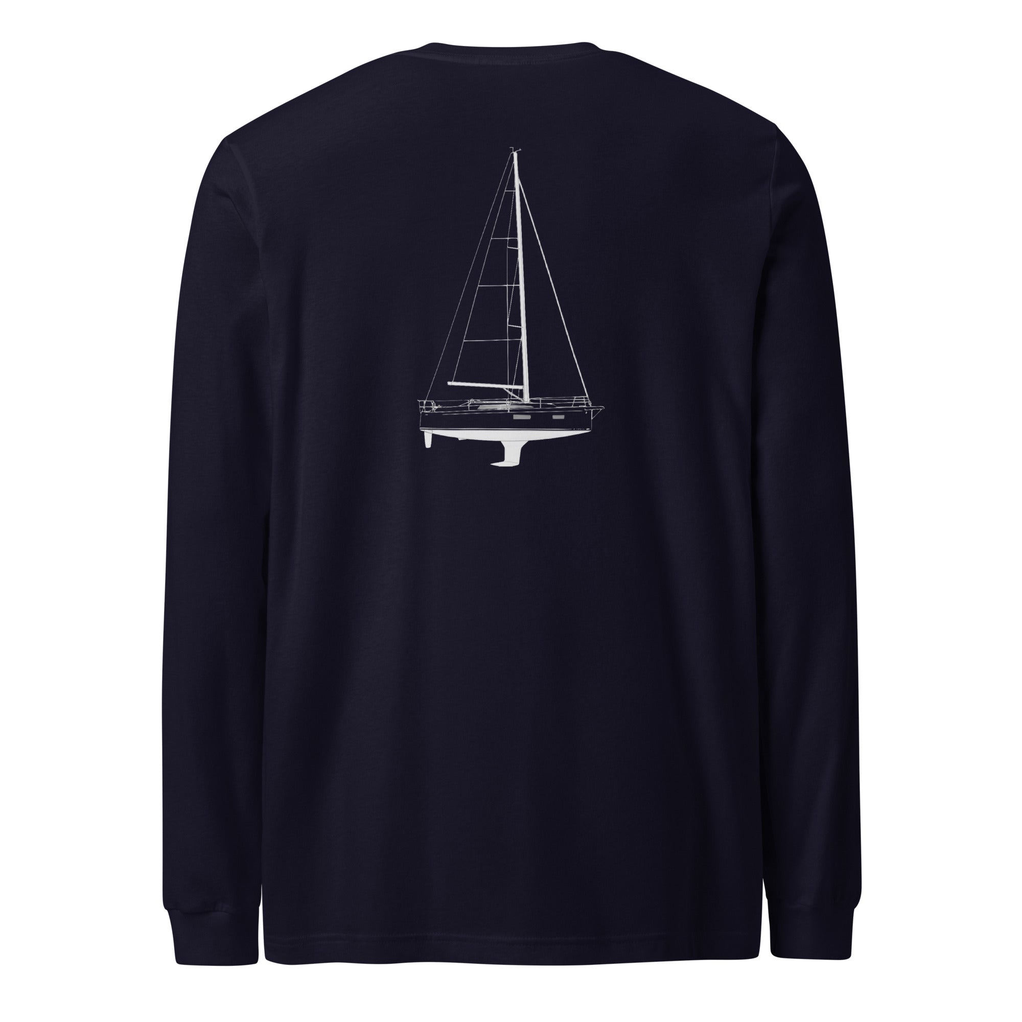 Stern Long Sleeve | Custom Sailboat Shirt