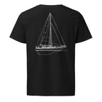 Baba 40 sailboat shirt in Black - back design
