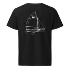 Pelican 12FT sailboat shirt in Black - back design