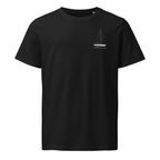Nautor Swan 40 sailboat shirt in Black - front design
