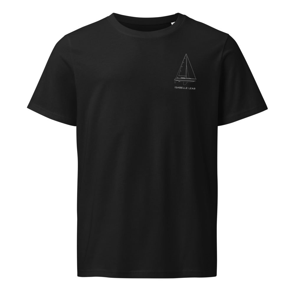 Serendipity 43 sailboat shirt in Black - front design