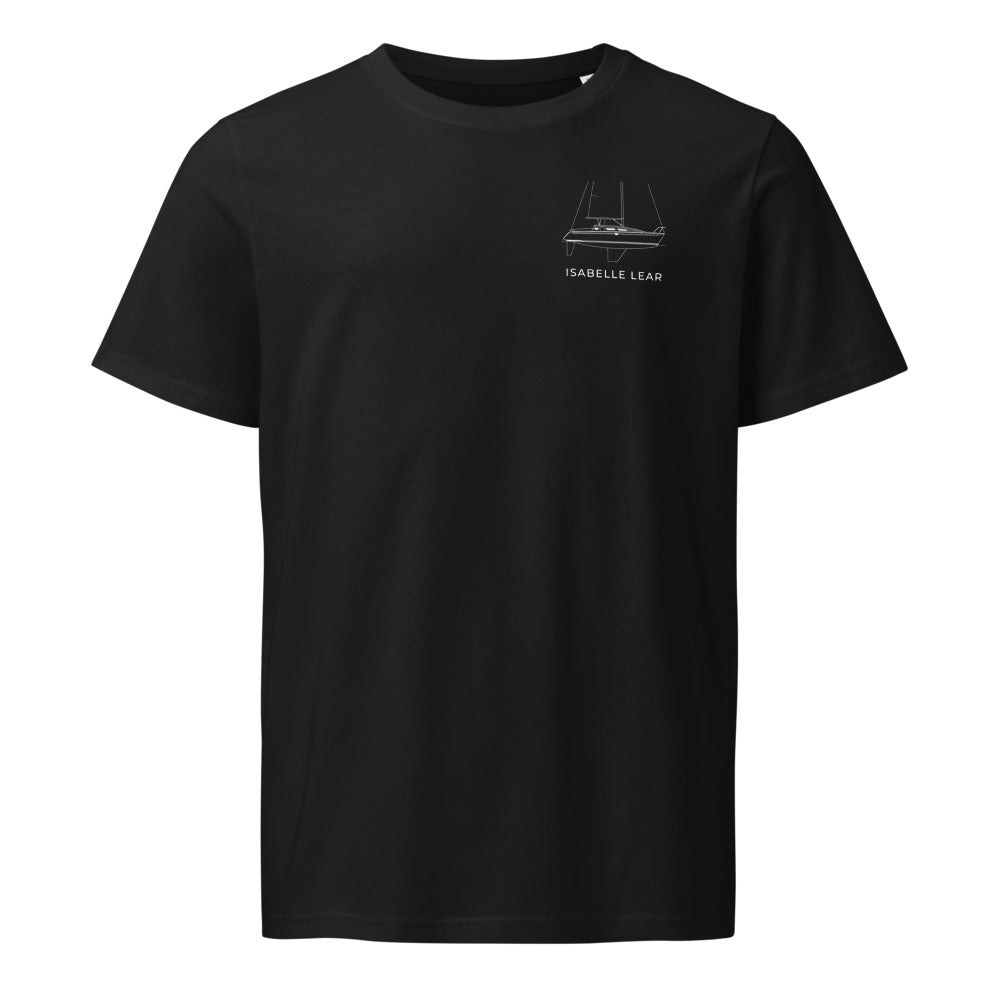 Jeanneau Sun Odyssey 31 sailboat shirt in Black - front design