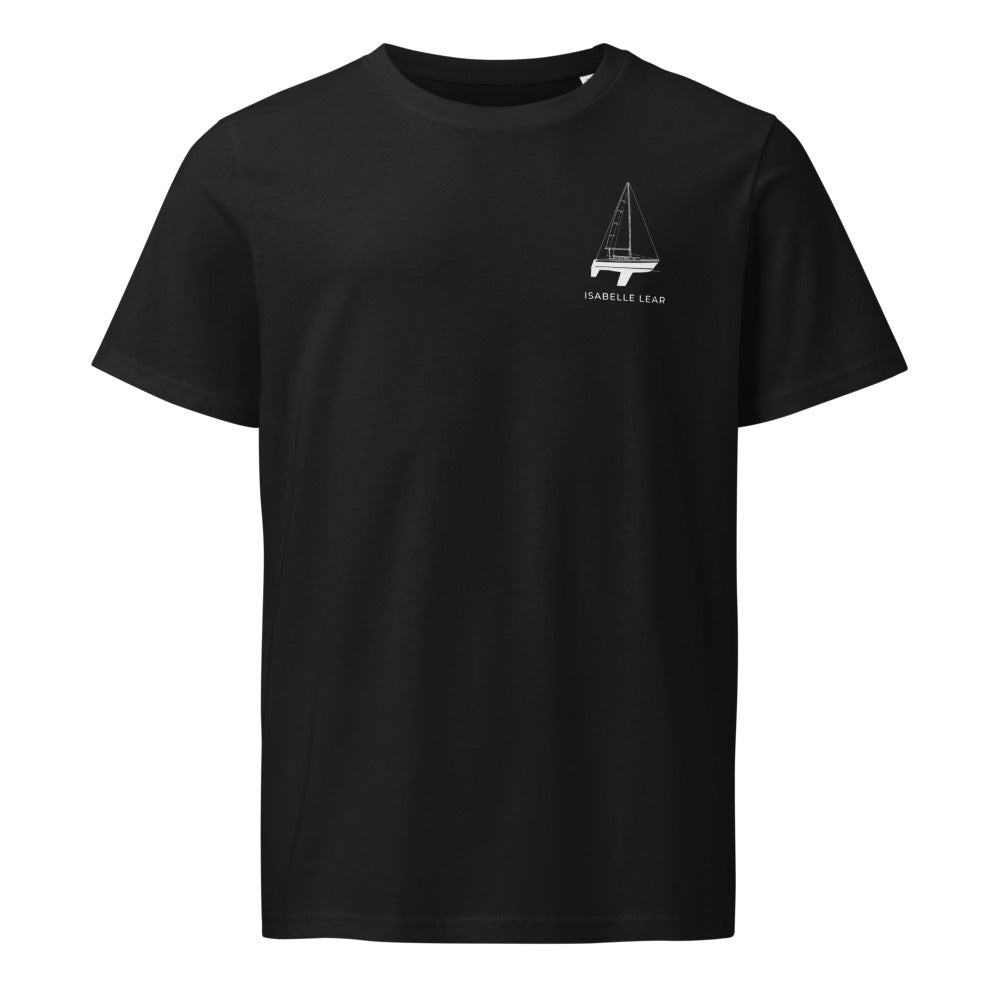 O'Day 25 sailboat shirt in Black - front design