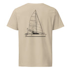 TomCat 970S sailboat shirt in Desert Dust - back design
