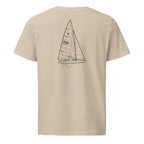 Star sailboat shirt in Desert Dust - back design