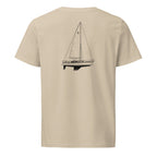 Catalina 36 MK II sailboat shirt in Desert Dust - back design