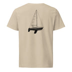 O'Day 25 sailboat shirt in Desert Dust - back design