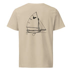 Pelican 12FT sailboat shirt in Desert Dust - back design