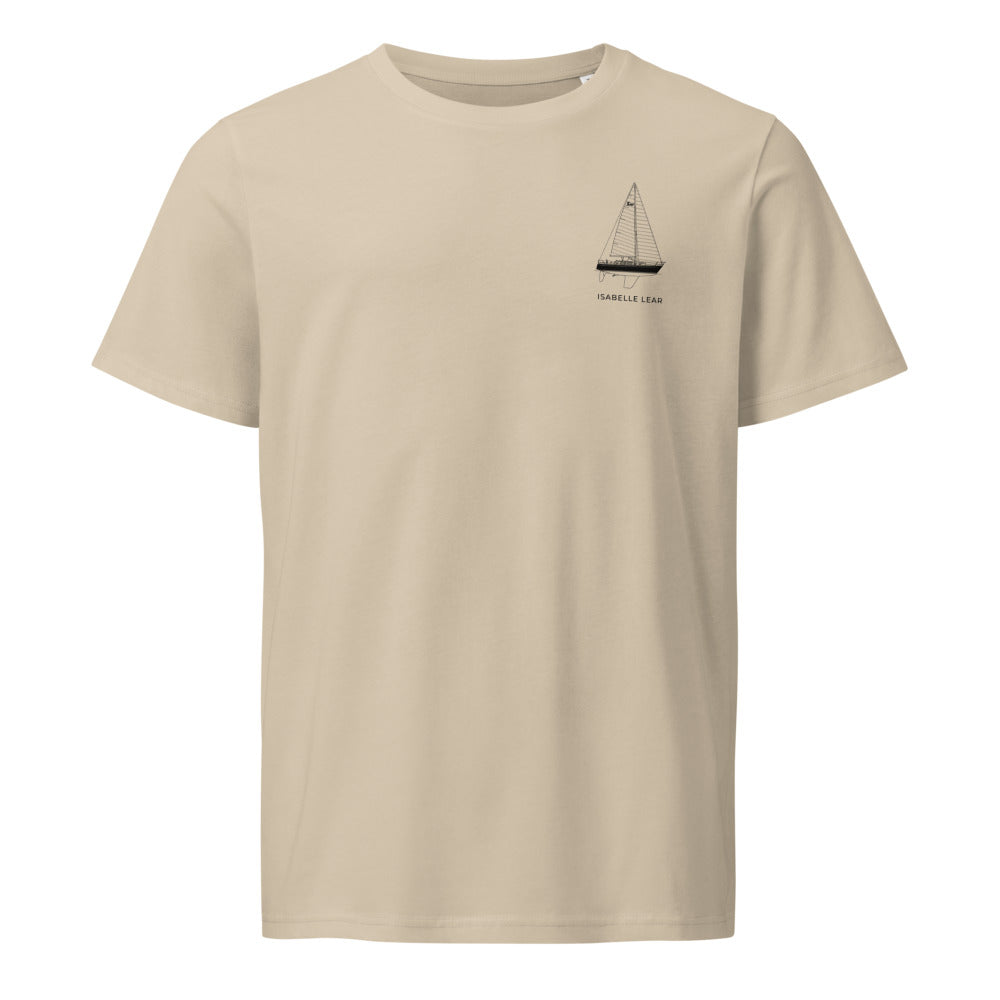 Sabre 362 sailboat shirt in Desert Dust - front design
