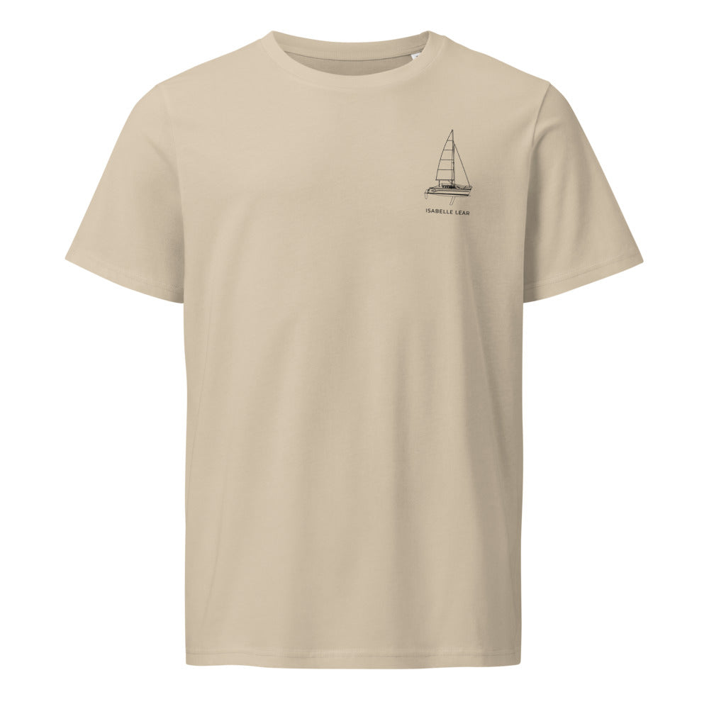 Hunter 426 sailboat shirt in Desert Dust - front design