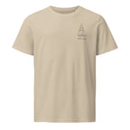 Star sailboat shirt in Desert Dust - front design