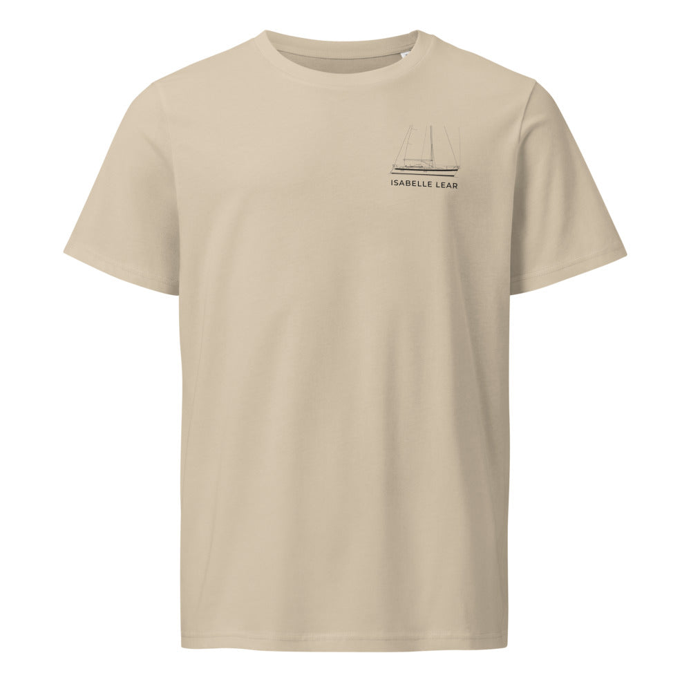 Hallberg-Rassy 43 MK III sailboat shirt in Desert Dust - front design