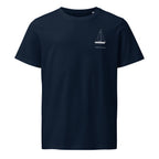 Sabre 362 sailboat shirt in French Navy - front design
