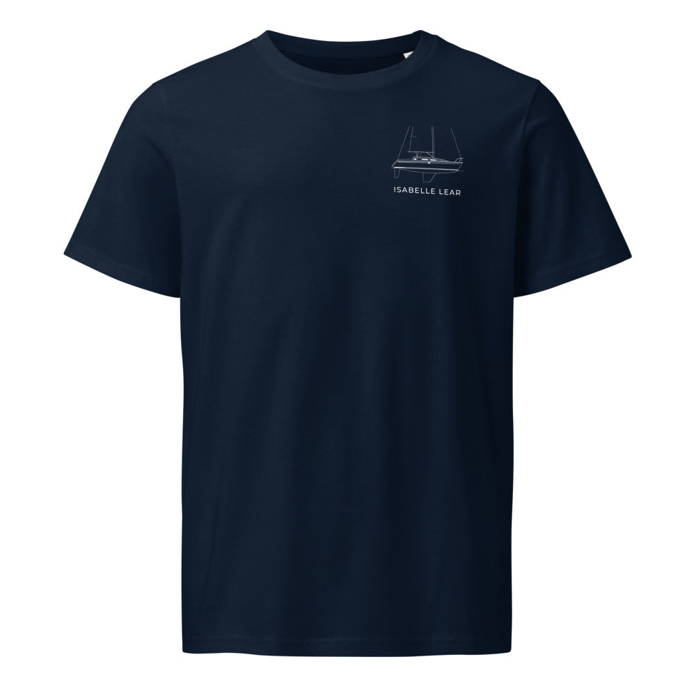 Jeanneau Sun Odyssey 31 sailboat shirt in French Navy - front design