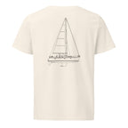 Beneteau 393 sailboat shirt in Natural - back design