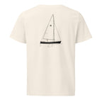 O'Day Rhodes 19 sailboat shirt in Natural - back design