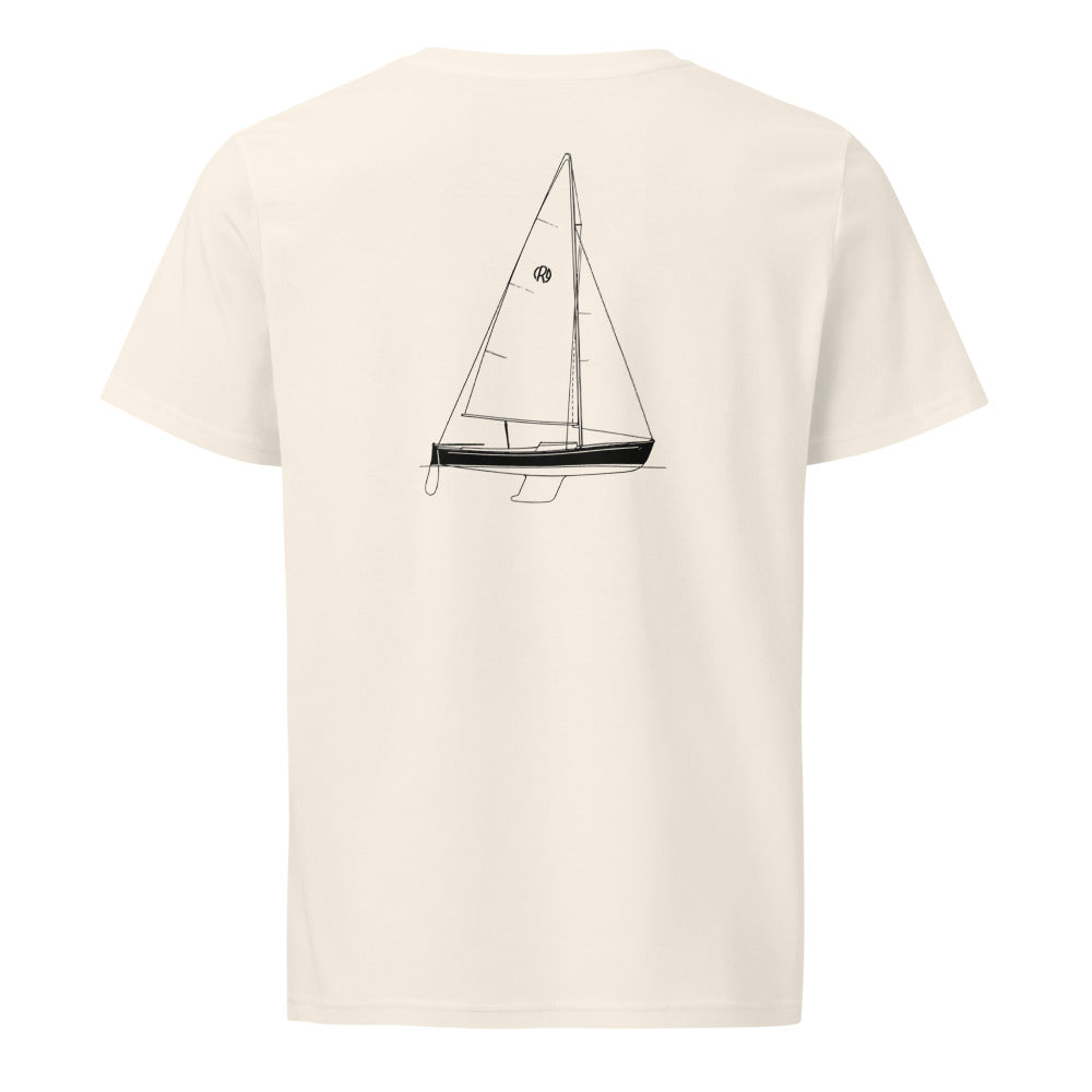 O'Day Rhodes 19 sailboat shirt in Natural - back design