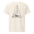 TomCat 970S sailboat shirt in Natural - back design