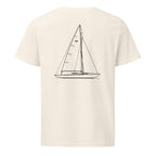 Kettenburg PCC sailboat shirt in Natural - back design