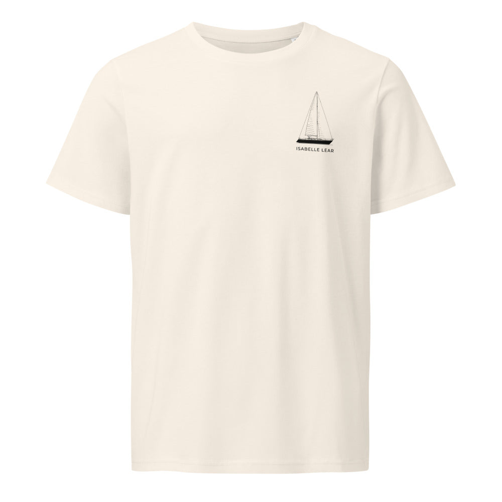 Peterson Islander 40 sailboat shirt in Natural - front design