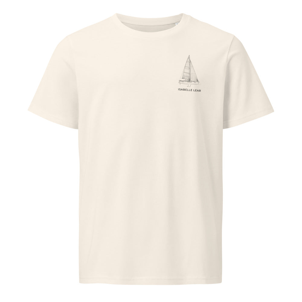 Jeanneau Sun Odyssey 490 sailboat shirt in Natural - front design