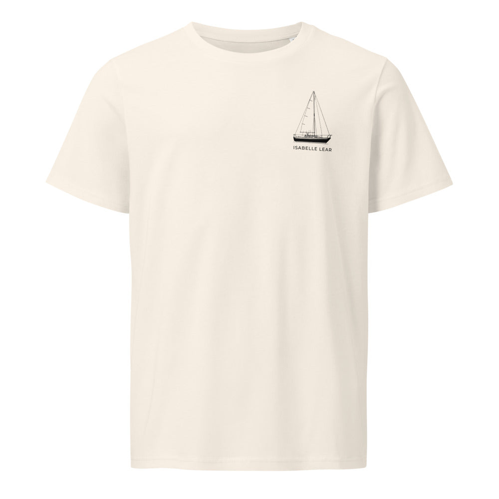 Ericson 27 sailboat shirt in Natural - front design