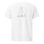 J Boats J/24 sailboat shirt in White - back design