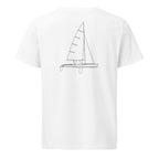 Flying Dutchman sailboat shirt in White - back design