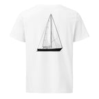 C&C Invader 36 sailboat shirt in White - back design