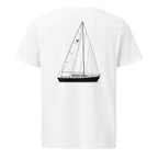Soverel 27 sailboat shirt in White - back design