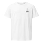 Hunter 326 sailboat shirt in White - front design