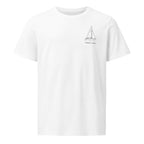 Squib sailboat shirt in White - front design