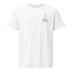 Pearson Commander 26 sailboat shirt in White - front design