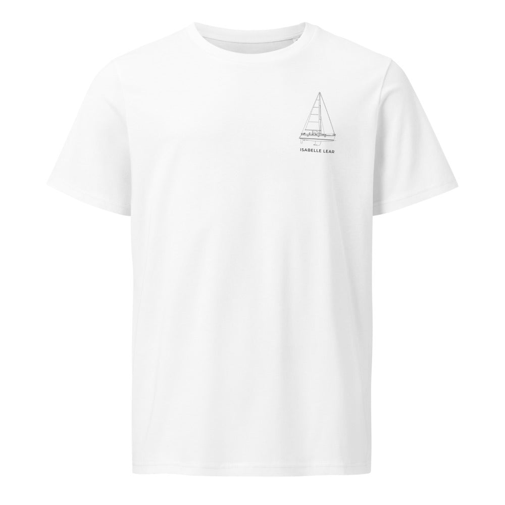Beneteau 393 sailboat shirt in White - front design