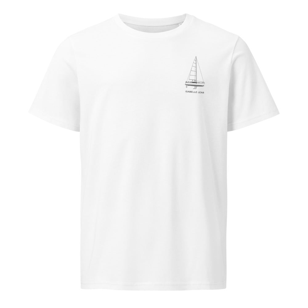 Beneteau Oceanis 34 sailboat shirt in White - front design