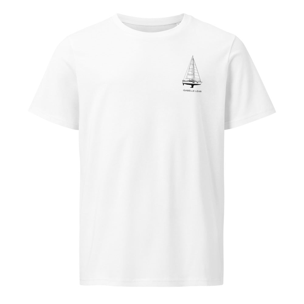 Beneteau Oceanis 34.1 sailboat shirt in White - front design