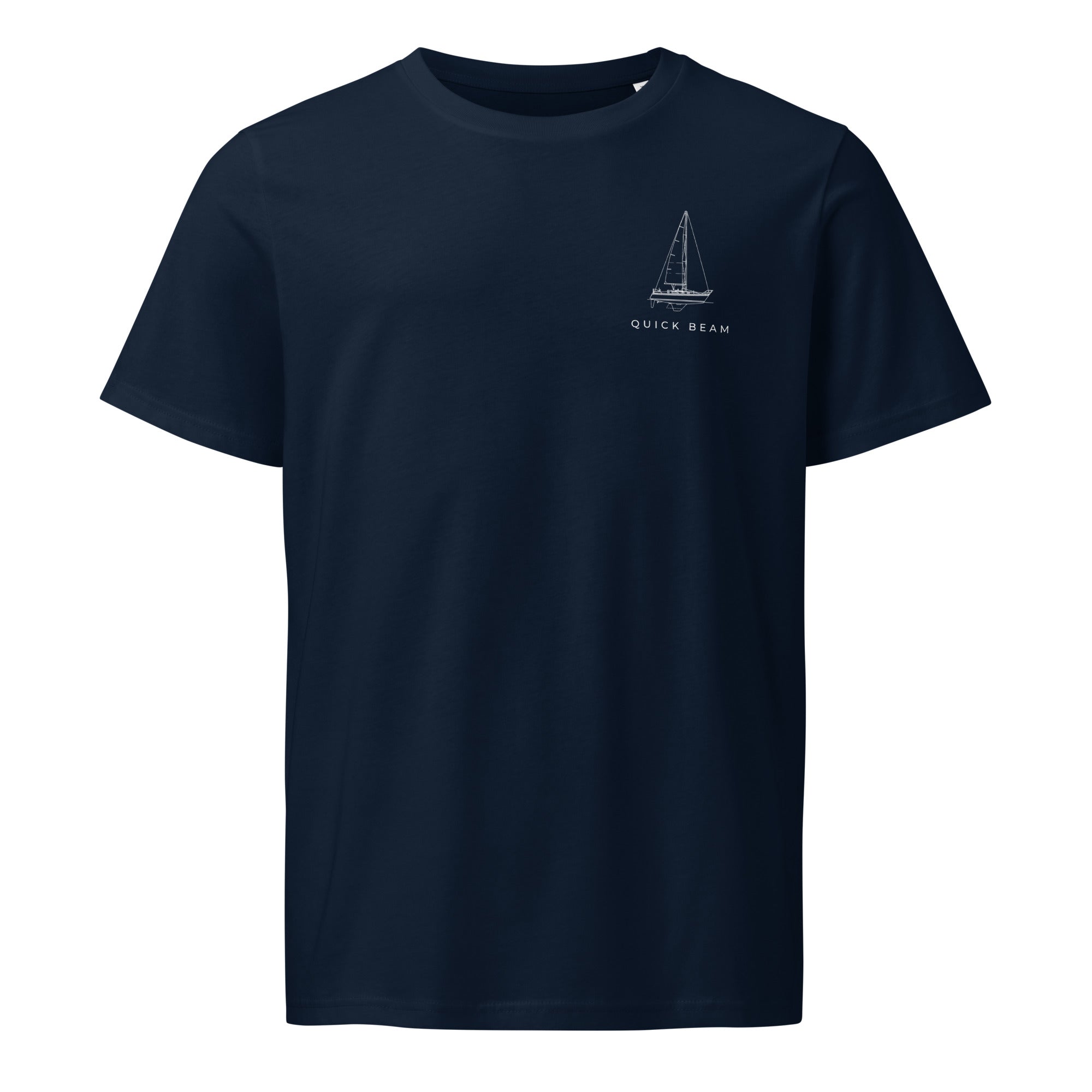 Custom Sailboat Shirt | Your Boat's Drawing on the Back