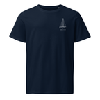 Tartan 37 sailboat shirt in Navy - front view with boat name