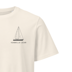 C&C Landfall 43 sailboat shirt in Natural - closeup detail