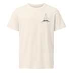 C&C Landfall 43 sailboat shirt in Natural - front view with boat name