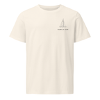 Abbott Soling sailboat shirt in Natural - front view with boat name
