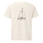 Catalina 22 sailboat shirt in Natural - mockup