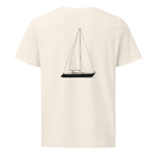 Peterson Islander 40 sailboat shirt in Natural - mockup