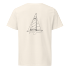 Abbott Soling sailboat shirt in Natural - mockup
