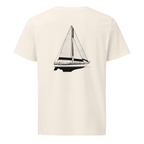 CSY 44 Center Cockpit sailboat shirt in Natural - mockup