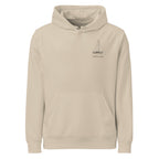 Catalina 34 sailboat hoodie in Desert Dust - front design