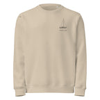 Catalina 34 sailboat crewneck sweatshirt in Desert Dust - front design