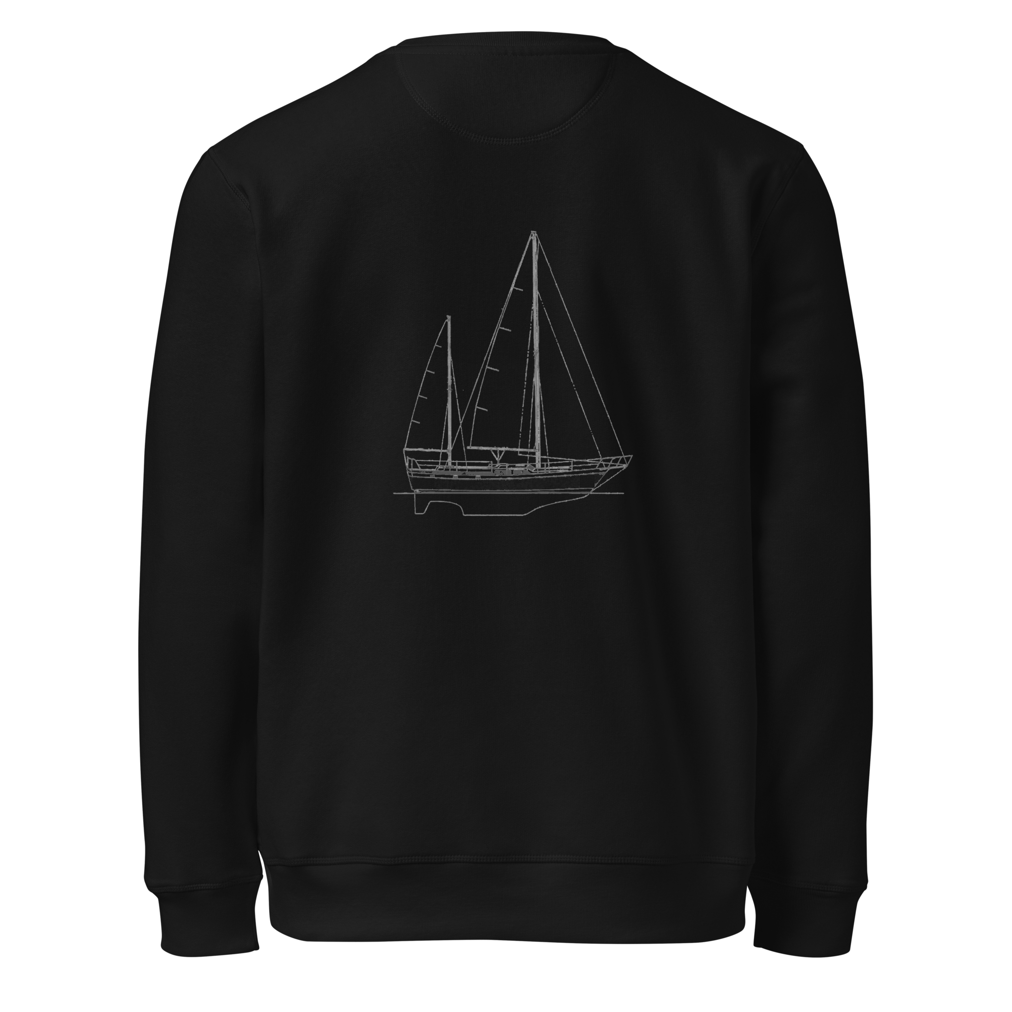 Stern Sweatshirt | Custom Sailboat Sweater